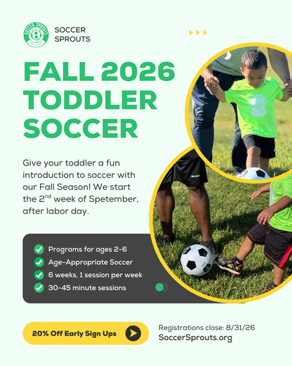 Fall Soccer Season 2026 – Littles (Ages 2–3)